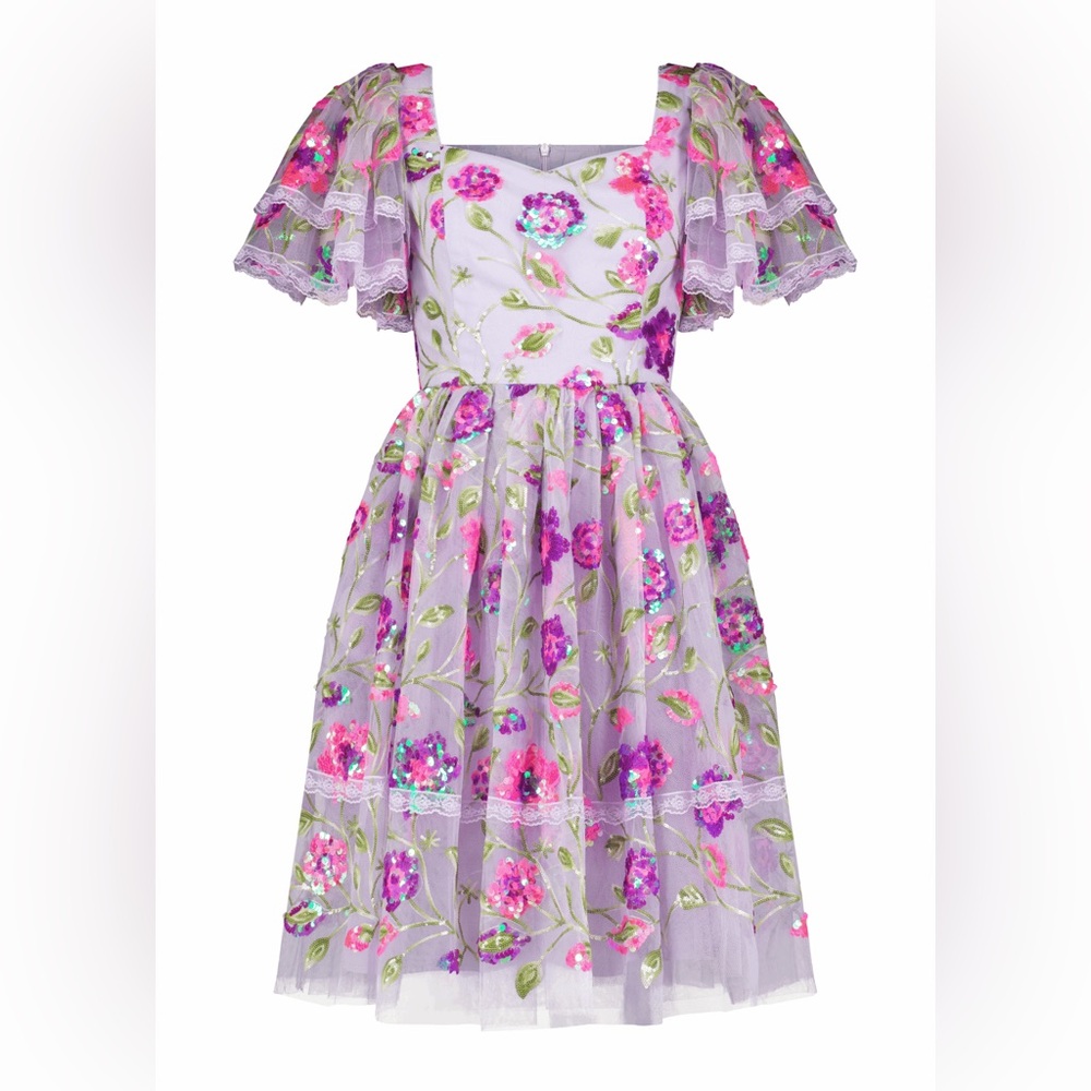 JessaKae Bramble Dress in Purple - Size Small